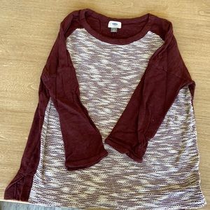 Old Navy 3/4 Sleeve Top